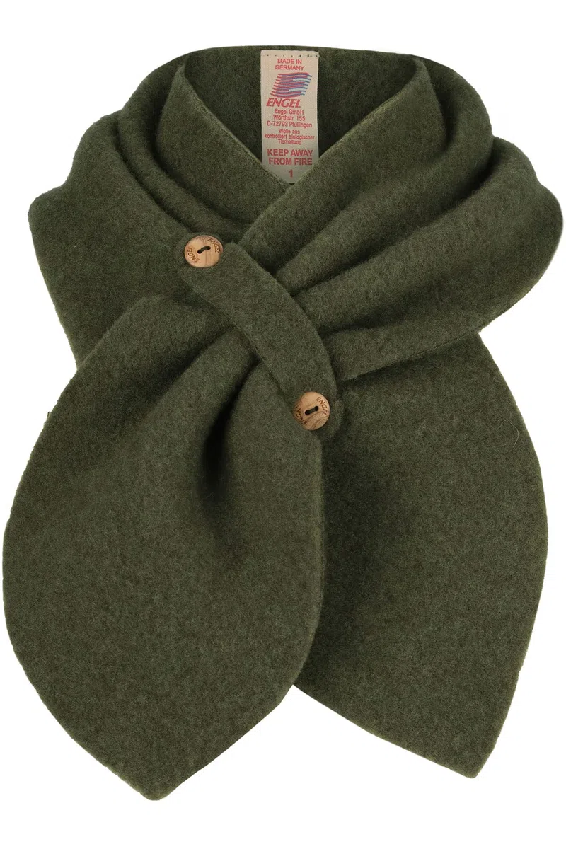 Engel Sciarpa in pile merino per bambini, 100% lana (kbT)
