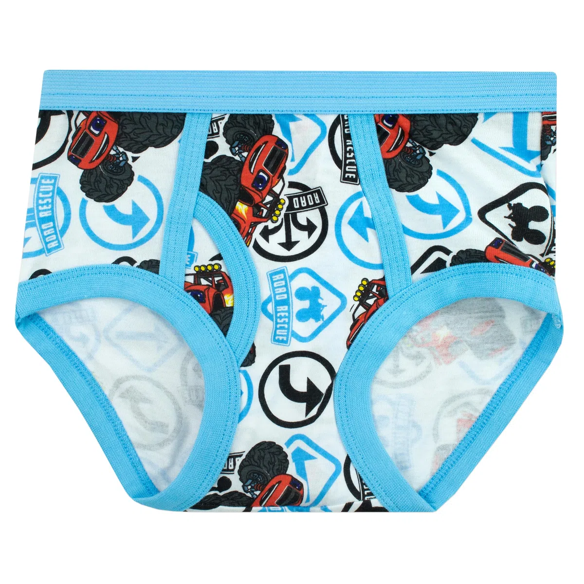 Blaze Confezione da 5 biancheria intima per ragazzi And The Monster Machines | Slip da ragazzo Monster Trucks in confezione multipla | Età da 18 mesi a 8 anni