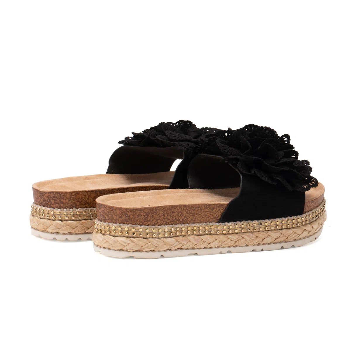 JOMIX Sandali Estivi Donna con Zeppa Ciabatte Eleganti da Mare Spiaggia Pantofole con Tacco Comode Moda Estate