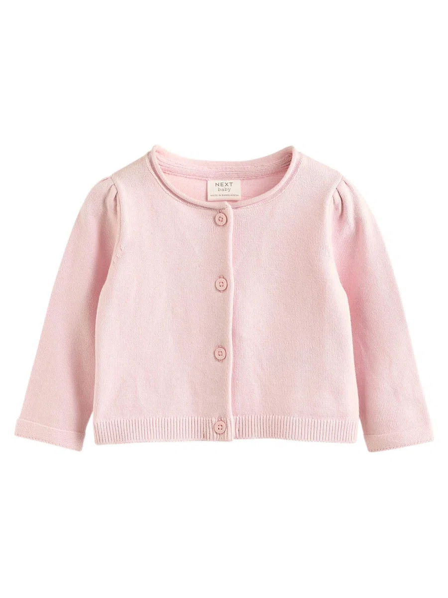 NEXT Bambina Confezione da 2 Cardigan in 100% Cotone