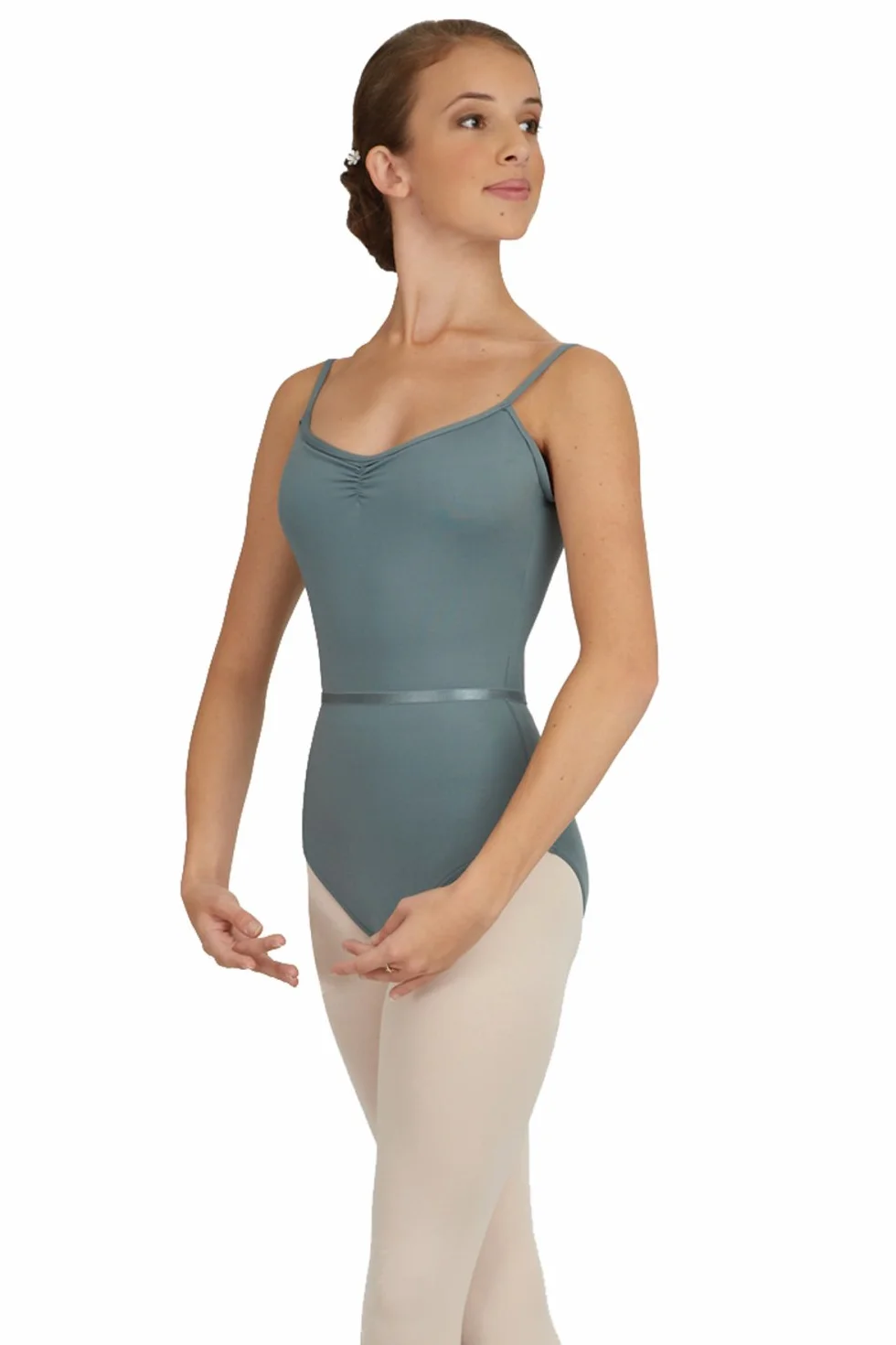 Capezio Pink-Front Camisole Leotard Capezio Collezione Class 126
