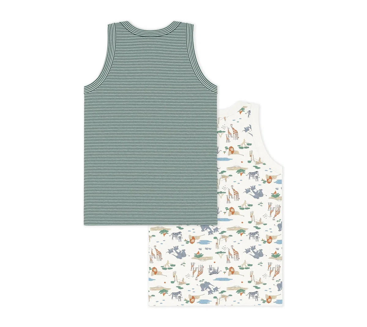 Petit Bateau A0flg Biancheria Intima Giorno Bambini e Ragazzi