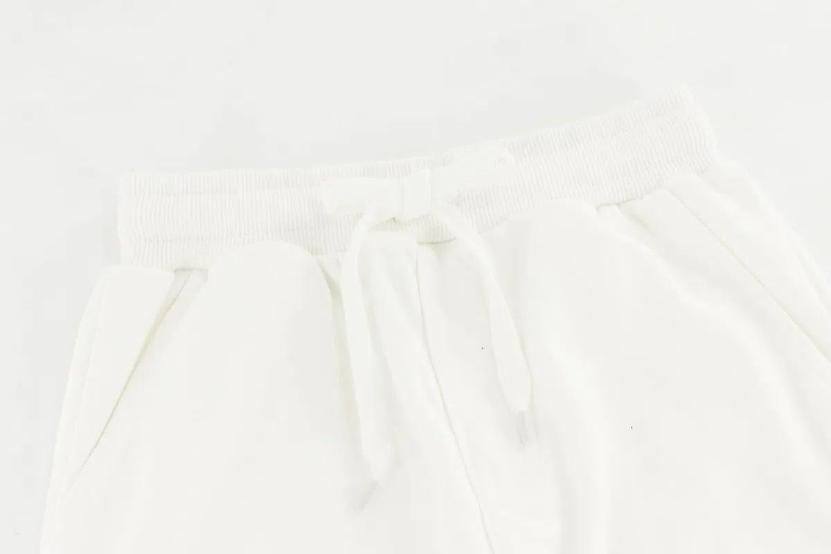 BINIDUCKLING Pantaloni da jogging per ragazzi e ragazze, tinta unita, con coulisse, classici pantaloni da jogging con polsino elastico, pantaloni casual per la scuola, per sport e giochi, età 5-12