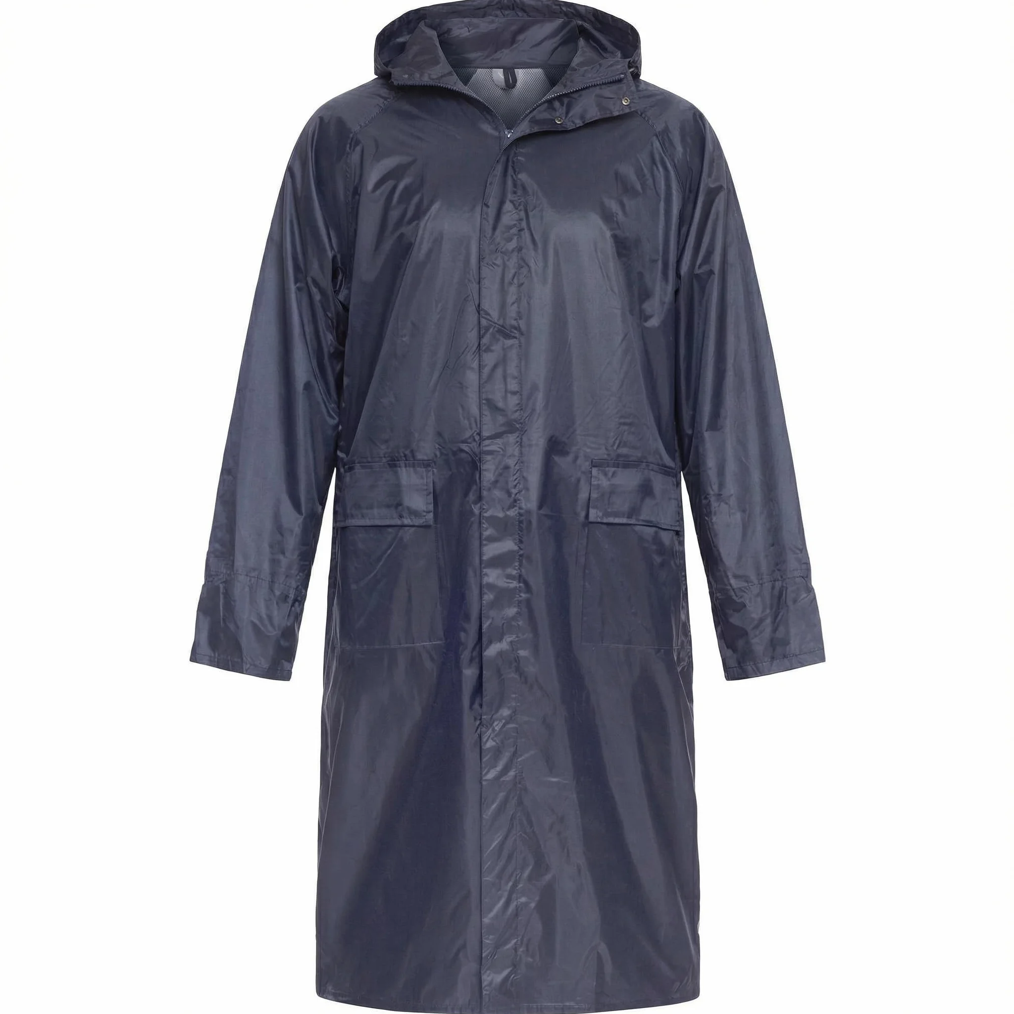 BWOLF POSEIDON Impermeabile Uomo Impermeabile Lungo Poncho Antipioggia Riutilizzabile Impermeabile Outdoor Riutilizzabile Impermeabile con Cappuccio