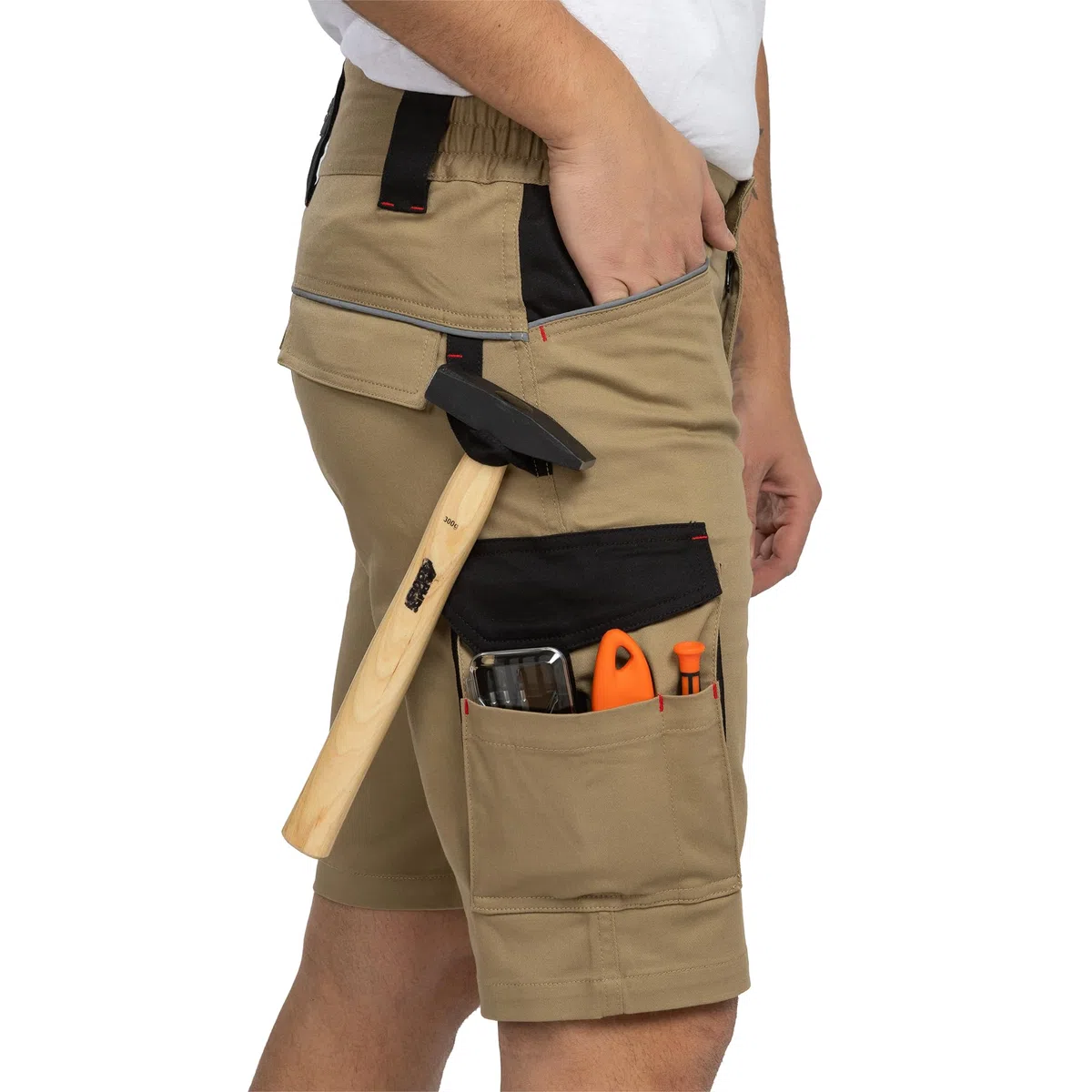 BWOLF Daytona Pantaloncini da Lavoro Uomo Estivi da Spandex e Cotone | Pantaloni Corti da Lavoro Uomo