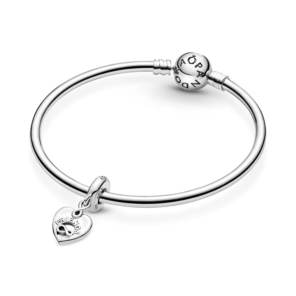 PANDORA - Charm a tema amicizia, in argento sterling
