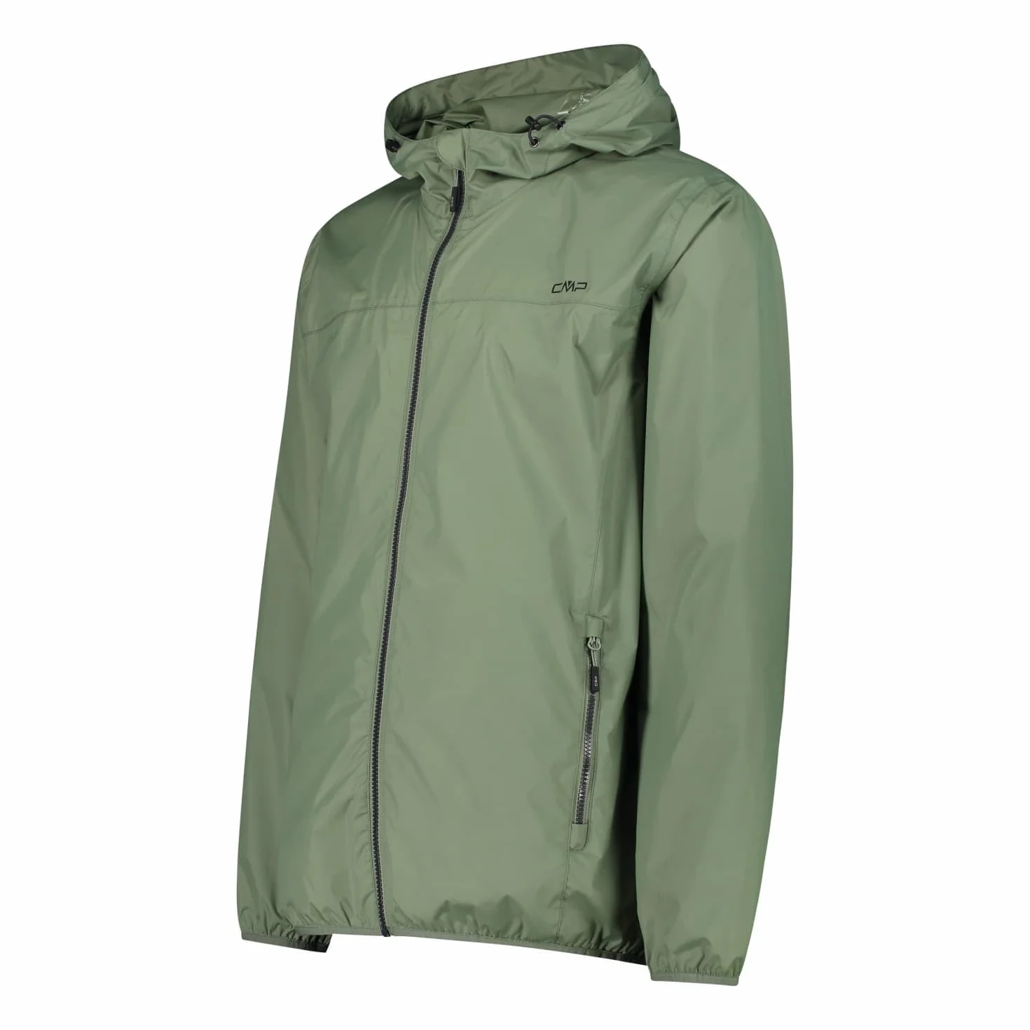 CMP Man Jacket Rain Fix Hood Giacca da pioggia Uomo