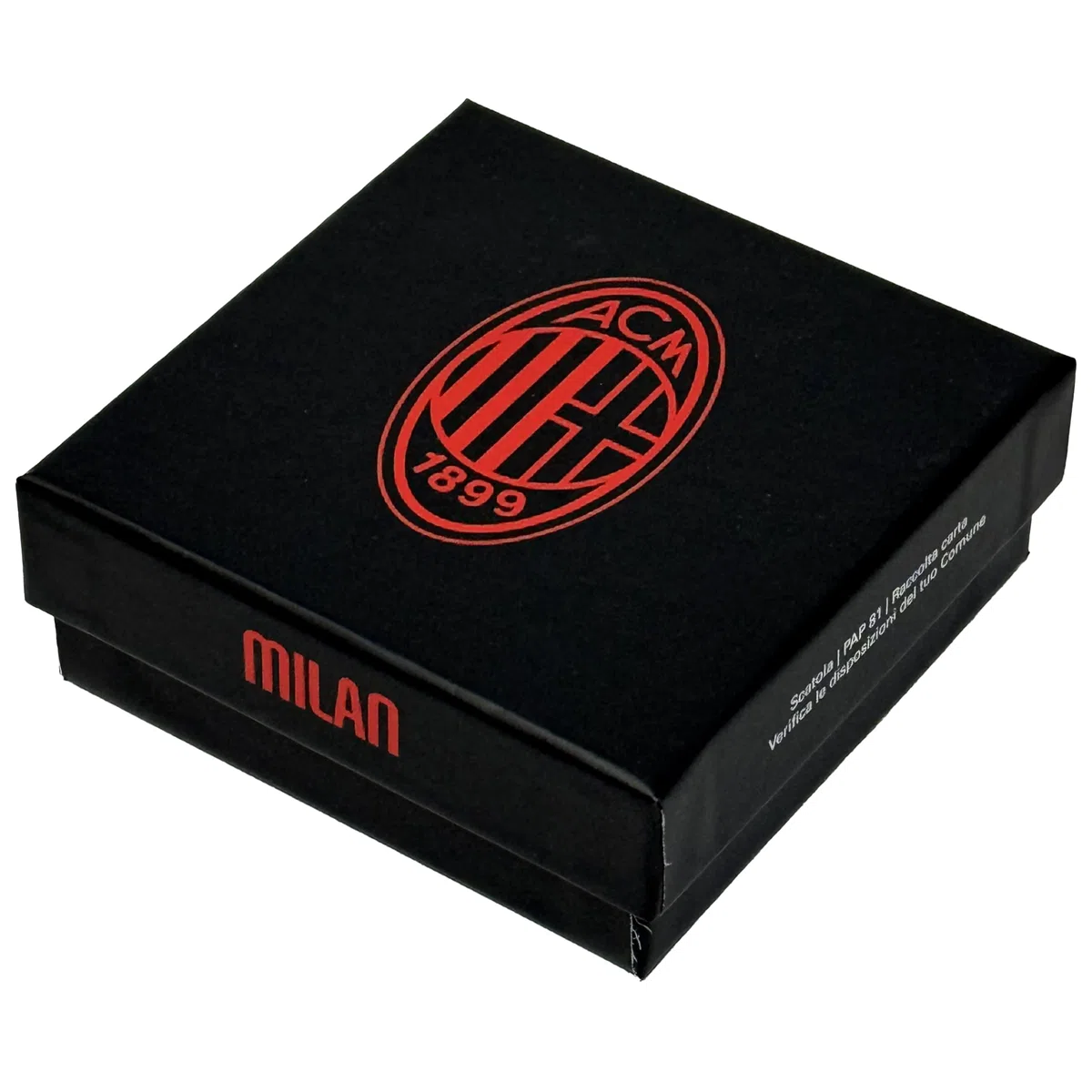 Clondo Bracciale Uomo Donna Milan in Acciaio – Collezione Ufficiale Calcio – Accessorio Elegante e Sportivo con Logo – Idea Regalo per Tifosi – Vari Modelli Disponibili