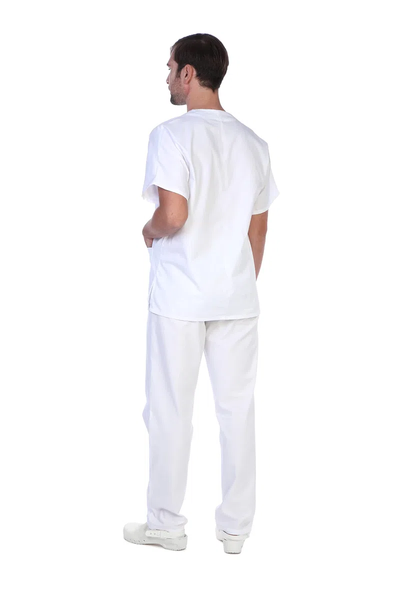 T.H. Service Divisa Sanitaria Scollo a V Senza Taglio Unisex | Medico, Infermiere, OSS