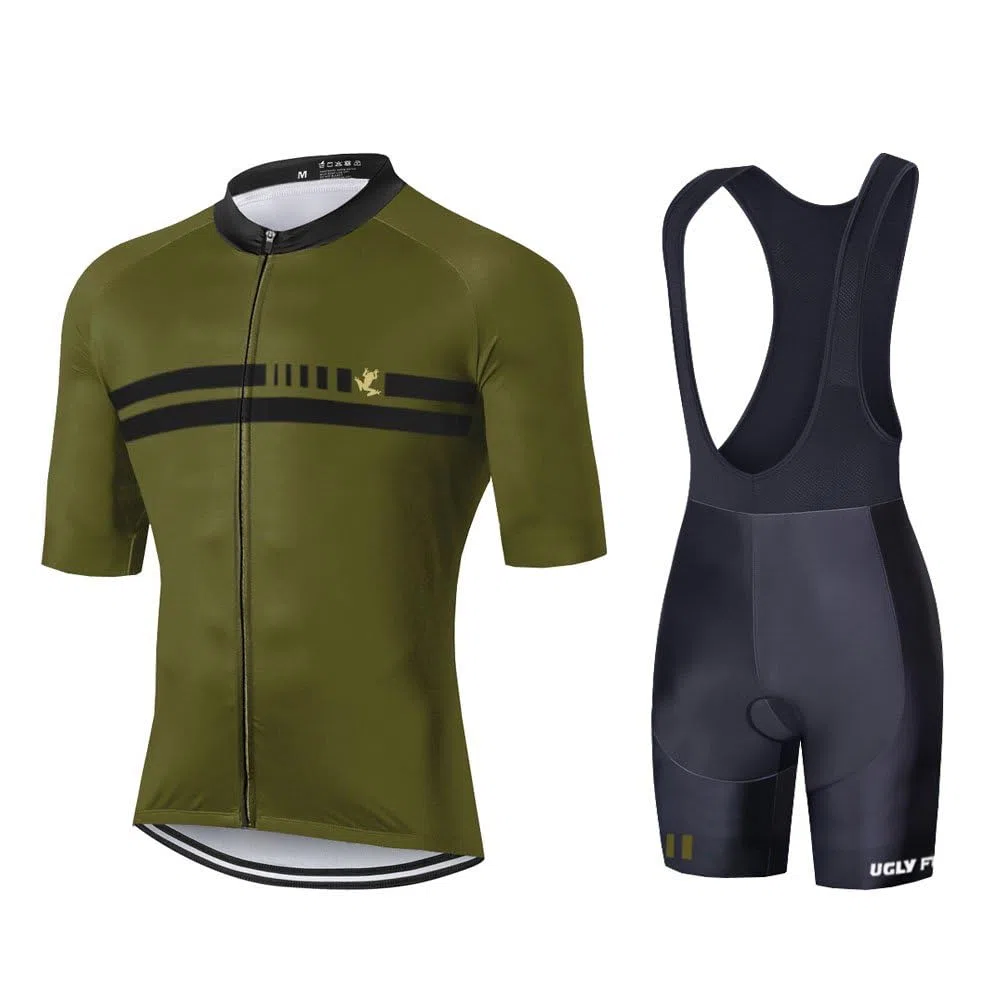 UGLY FROG Racing Maglia da Uomo MTB Asciugatura Rapida Traspirante per Mountain Bike Ciclismo Palestra