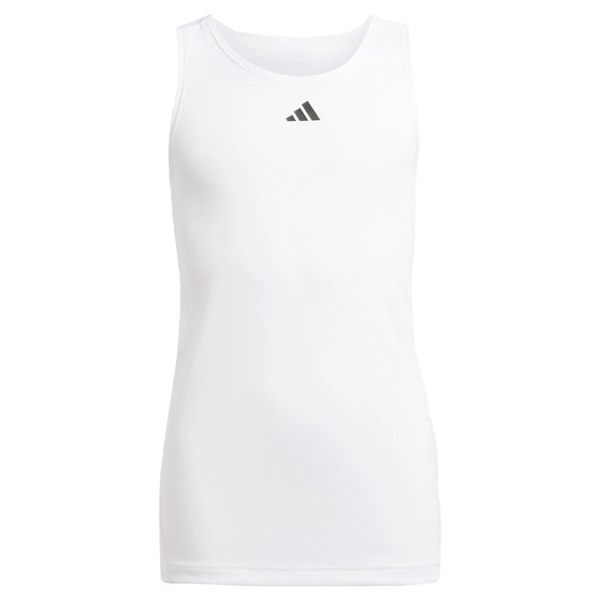 adidas Bambina Girls Club Tank Top, White, 9-10 Years