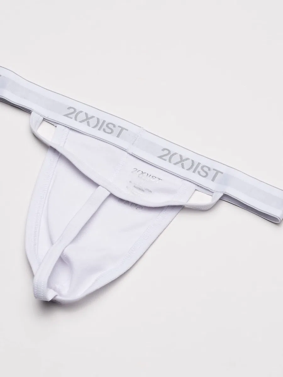 2(X)IST Essential Cotton Y-Back Thong 3-Pack Mutande da Uomo Uomo (Pacco da 3)