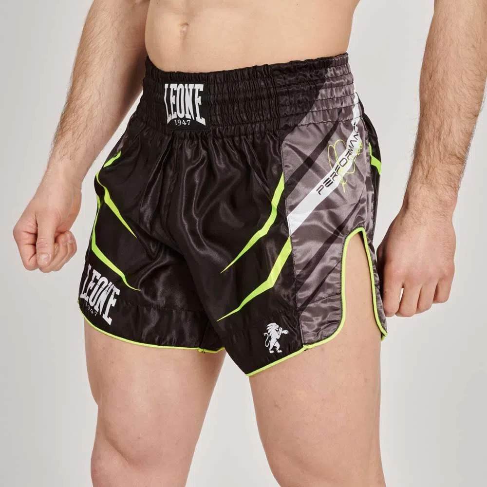 Leone 1947 - Panta Kick Revo Fluo Nero, Shorts Kick REVO Fluo - AB964F Uomo