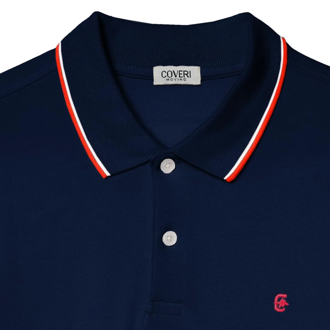 Coveri Polo Uomo Manica Corta 100% Cotone Piquet M L XL XXL XXXL
