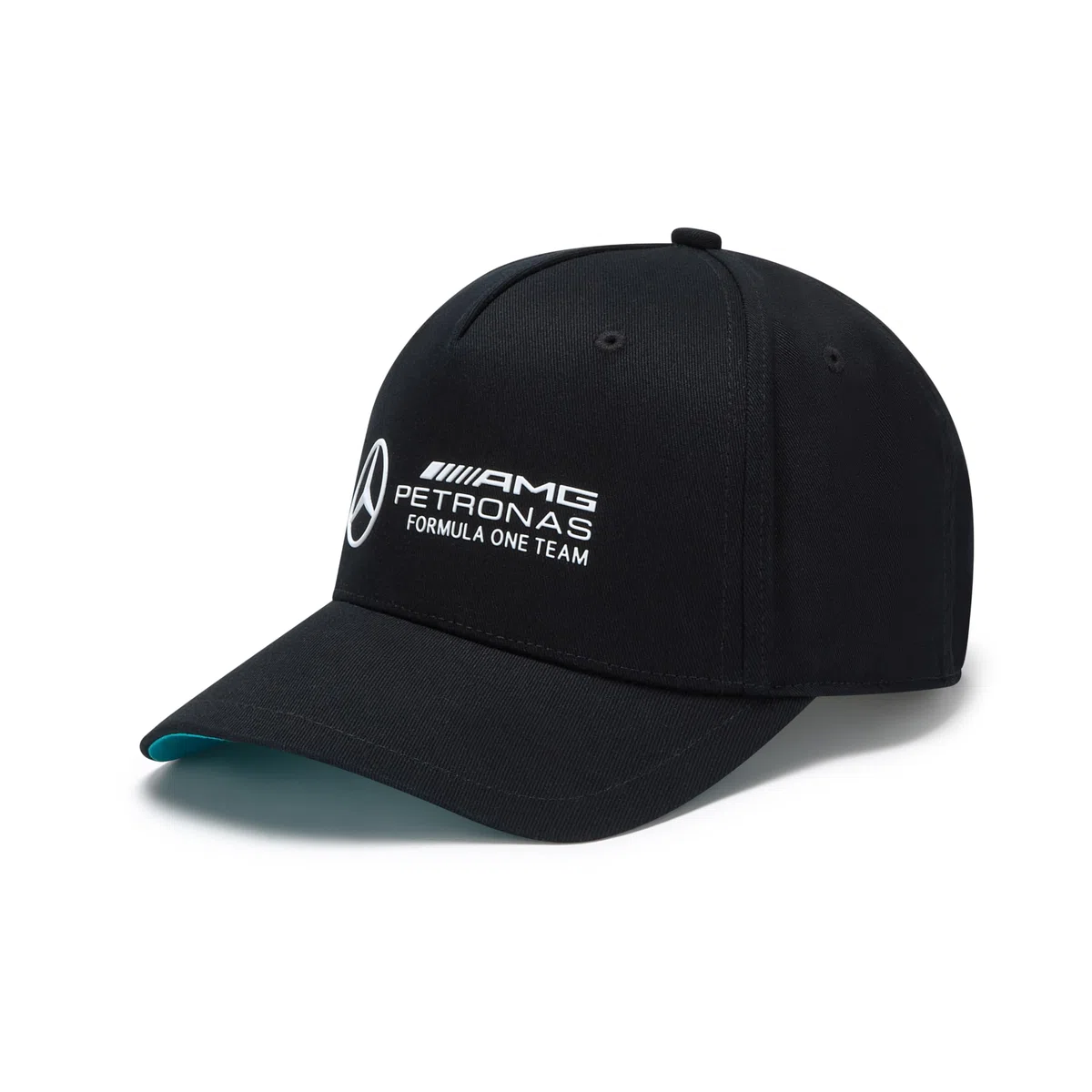 Mercedes AMG Petronas F1 Bambini Berretto con Logo della Squadra in 3D - Nero - Taglia Unica