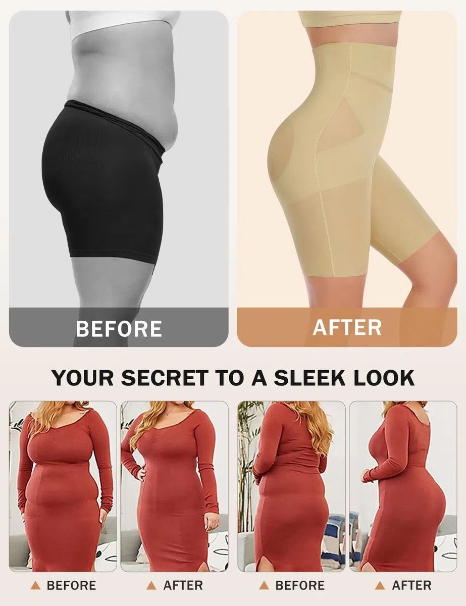UMIPUBO Guaina Contenitiva Donna Pancia Piatta Mutande Snellente Intimo Contenitive Vita Alta Traspirante Elastico Intimo Modellante Controllo Post Parto Pantaloncini