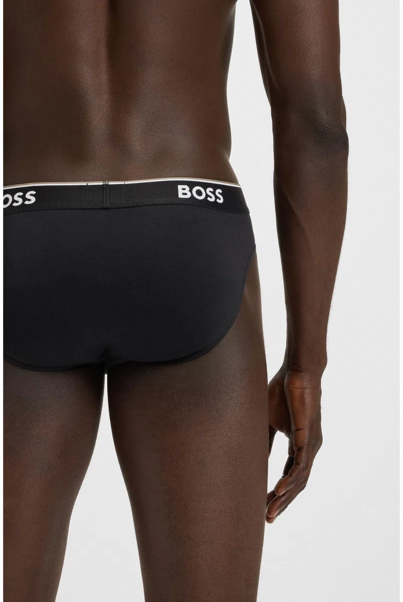 Boss Lettera 3p Power Mutande Uomo (Pacco da 3)