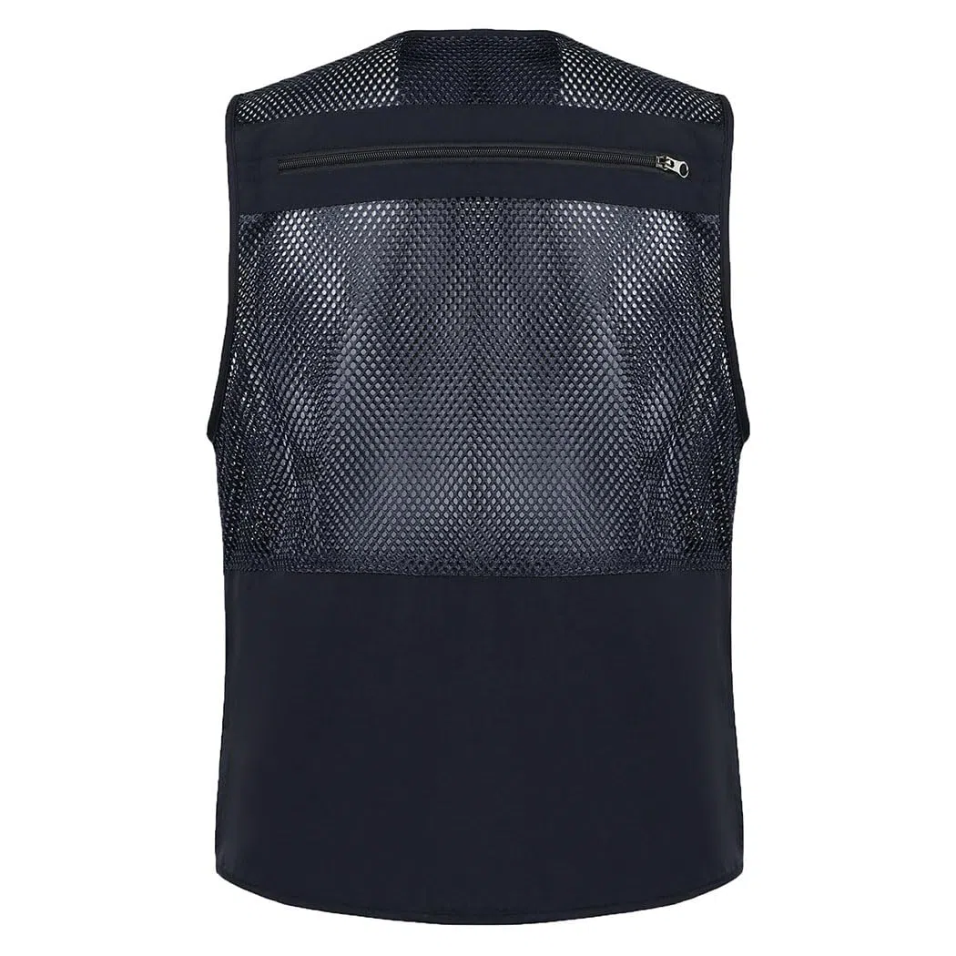 Uomo Gilet da Pesca Multitasche Giubbino da Lavoro Smanicato Traspirante Outdoor Vest JRC Safari Giacche Gilet MJ08