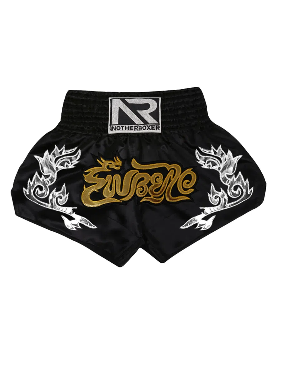 Pantaloncini unisex per bambini, Muay Thai, MMA, Kick Boxing, arti marziali, allenamento, combattimento