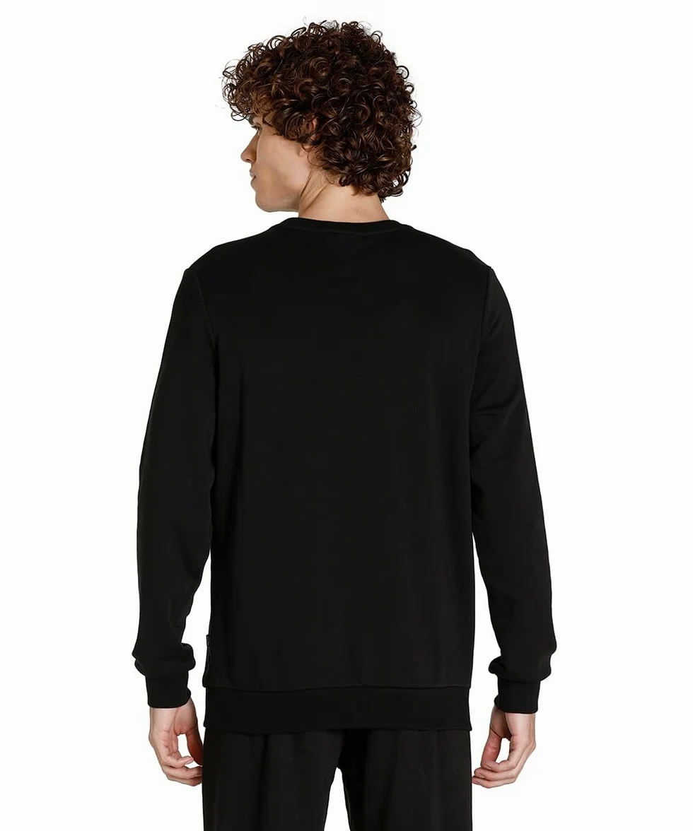 Puma Ess Big Logo Crew FL Maglia di Tuta Uomo