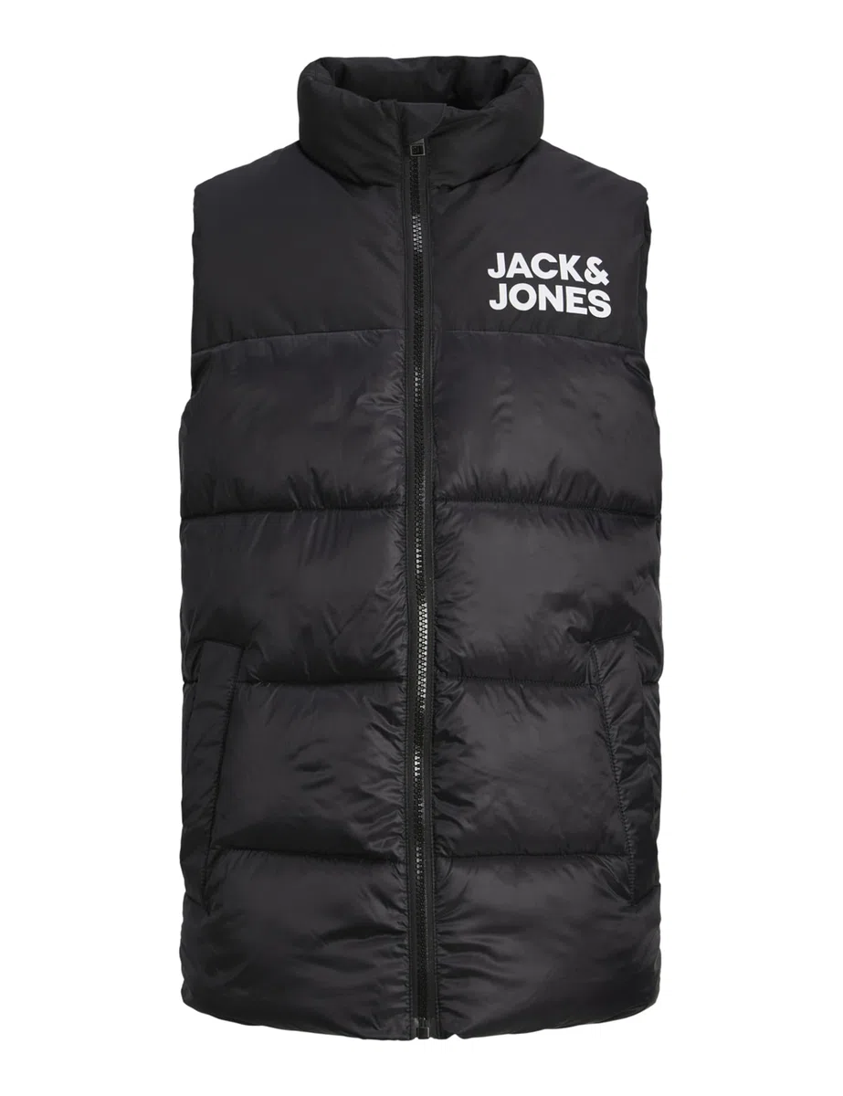 JACK & JONES Jjetoby Bodywarmer Collar Sn Jnr West Bambini e ragazzi