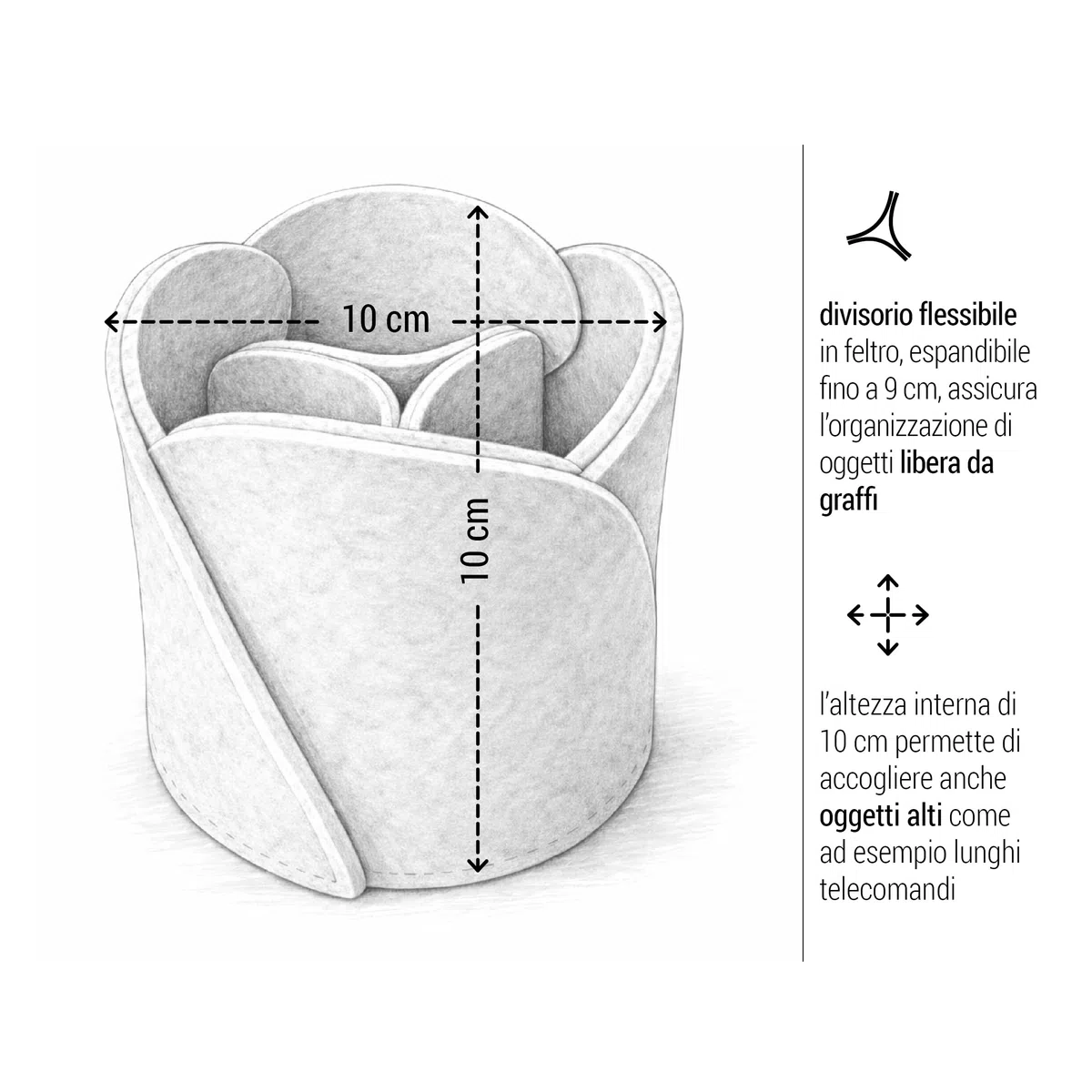 Generico Porta Occhiali Multiplo da Tavolo - Supporto Occhiali per la Casa da Comodino o Scrivania