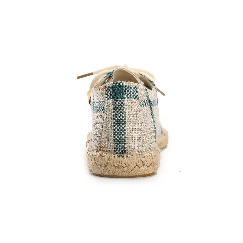 Espadrillas di Tela Stingate Lacci Uomo