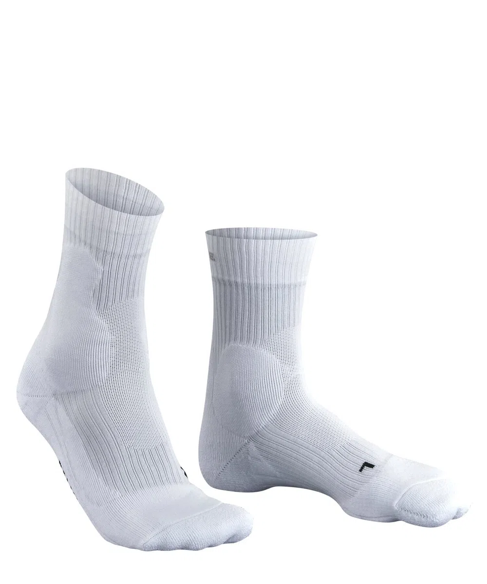 Falke Uomo TE2 Calzini da Tennis Imbottitura Media Supporto della Caviglia antivesciche Ideali per campi rigidi Traspiranti Asciugatura Rapida Cotone Filo Funzionale 1 Paio