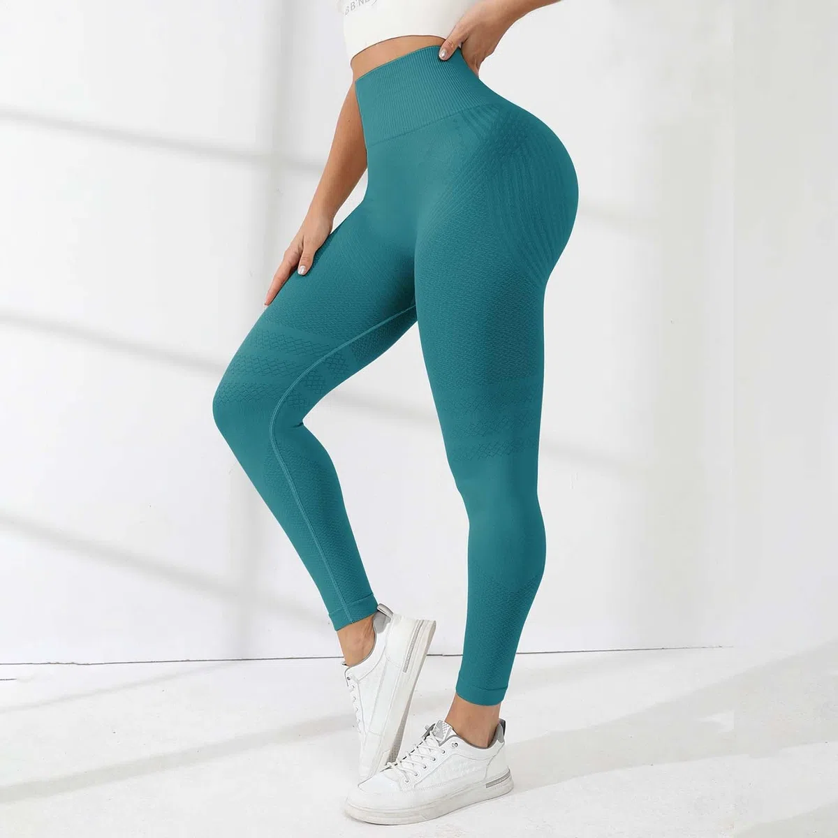 riou Leggins anticellulite da donna, leggins 3D anticellulite donna Push Up, leggings per cellulite a compressione, lipedema leggings dimagranti anti cellulite leggings per yoga e fitness