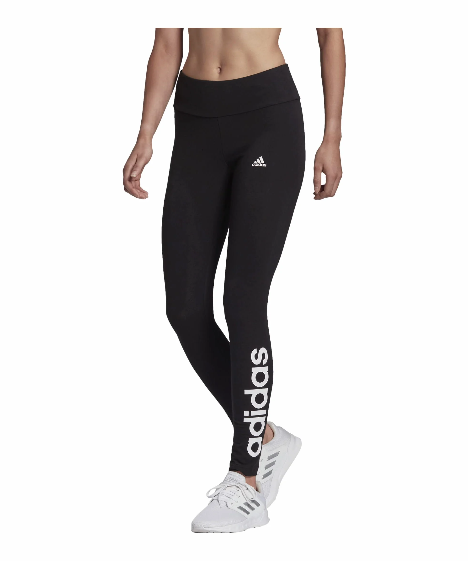 Adidas - Loungewear Essentials High-Waisted Logo Leggings, Leggings Donna