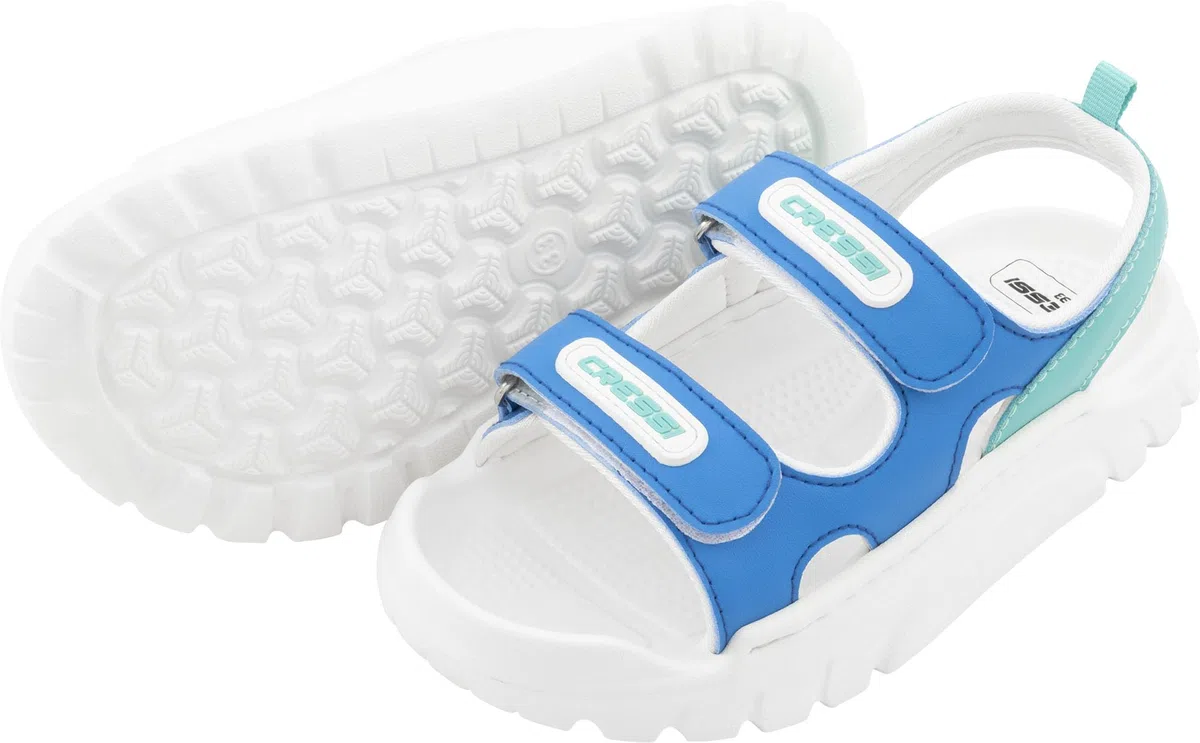 Cressi Tabby Kid Sandals Eleganti Sandali Leggeri Sportivi Spiaggia Bambina e Bambino. Cinturino Chiusura Doppio Strappo. Ideali per Casa Mare Piscina TrackingBambini e ragazzi