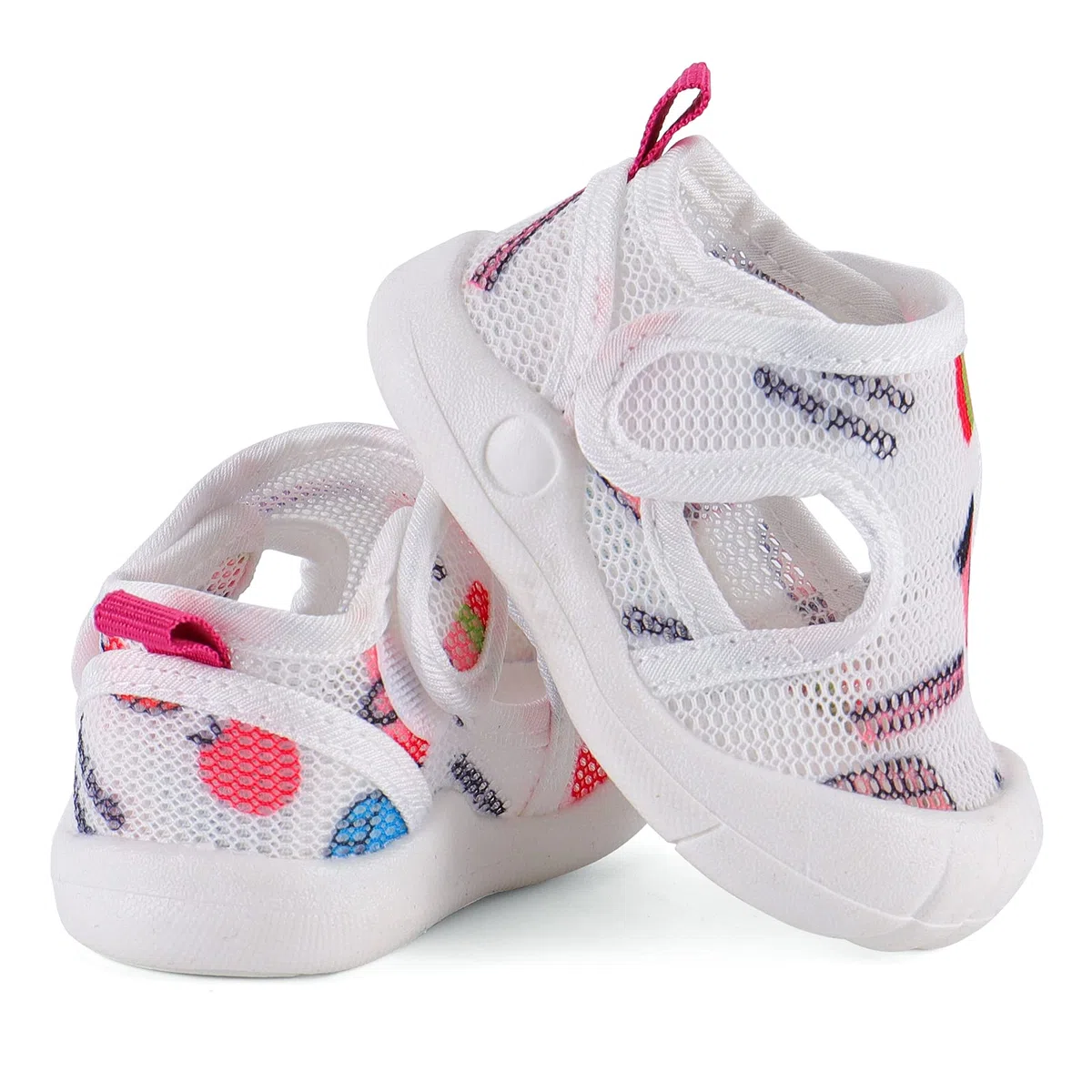 LACOFIA Scarpe Primi Passi Neonata Sneakers Mesh Bimbo Traspiranti Antiscivolo Scarpine Ginnastica Bambina