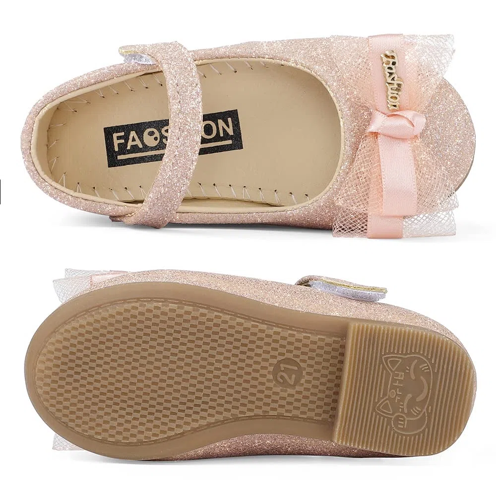 MK MATT KEELY Ballerine Bambina Scarpe Principessa Eleganti Piatto con per 2-7 Anni Ragazze