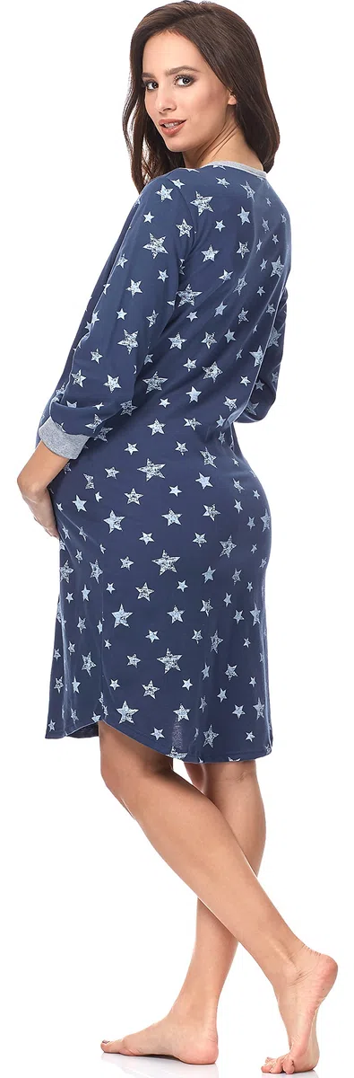 Italian Fashion Camicia da Notte Parto Ospedale | Vestaglia Donna Ospedale | Camicia da Notte Parto | Pigiama Premaman con Bottoni | Vestiti Premaman S-XXL
