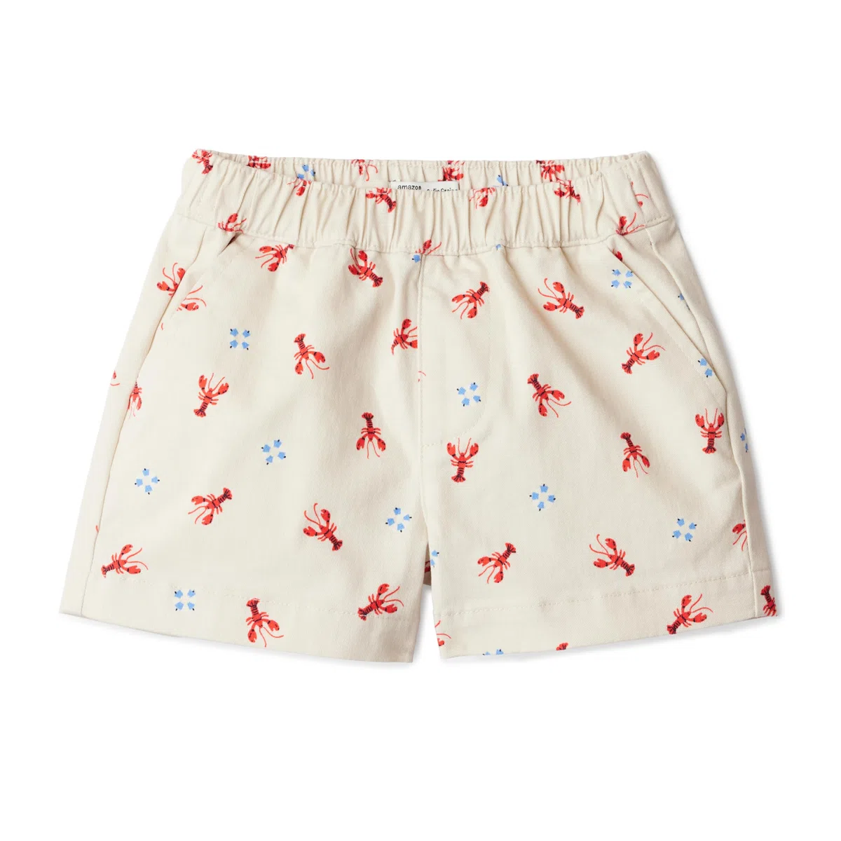 Amazon Essentials x Sofia Grainge Pantaloncini Pull-On in Twill di Cotone Unisex - Bimbi 0-24