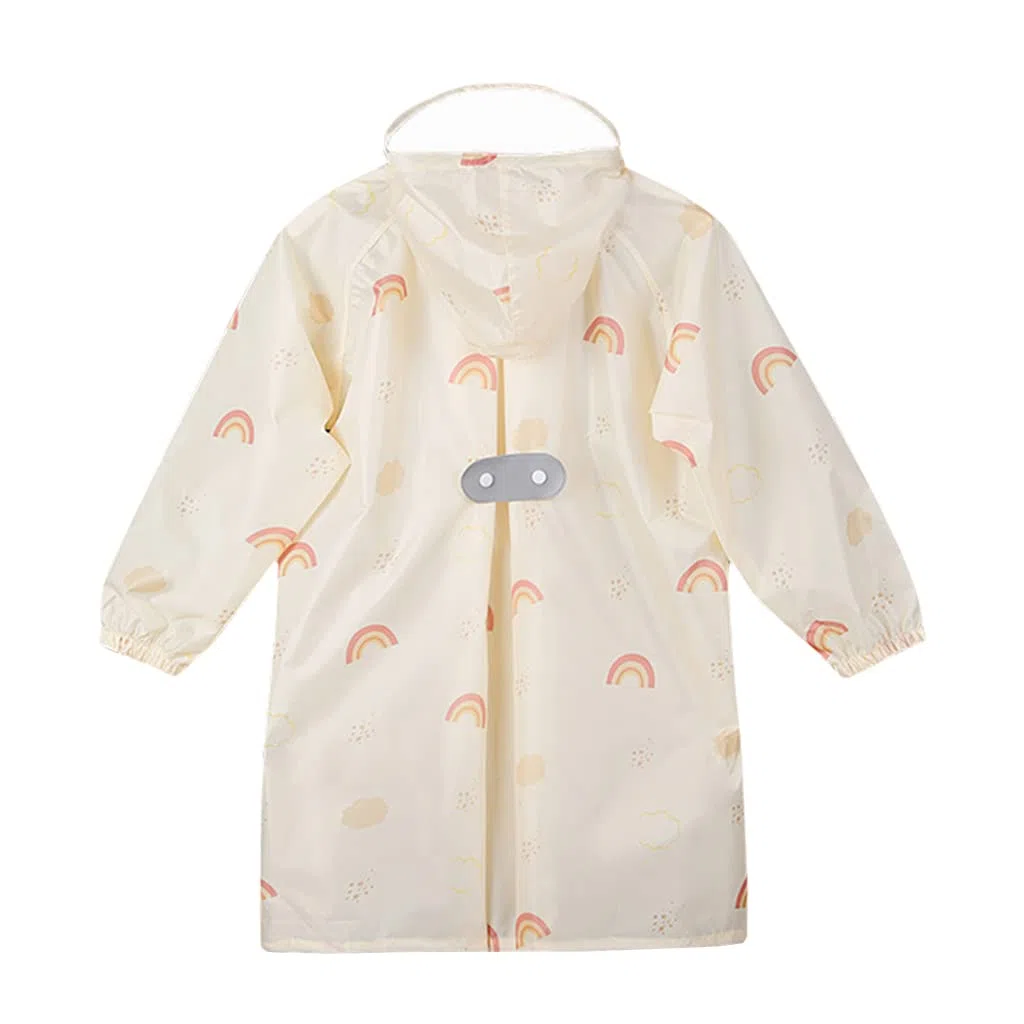 Impermeabili per Bambini Ragazzi Ragazze Giacche da Pioggia Bambino Portatile Poncho Antipioggia Leggero Cappotto di Pioggia