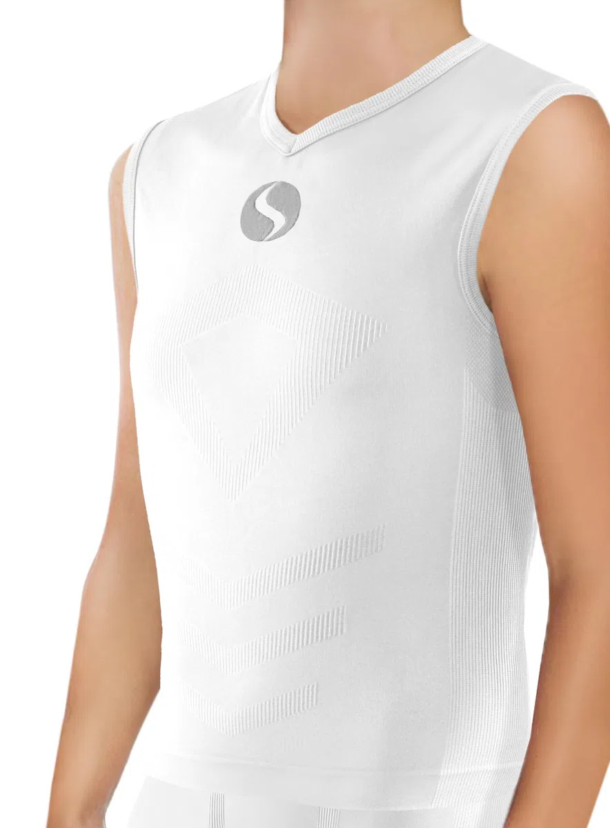 sesto senso Maglietta Termica Senza Maniche per Ragazzi Intimo Sportivo Compressivo Canotta Tank Top