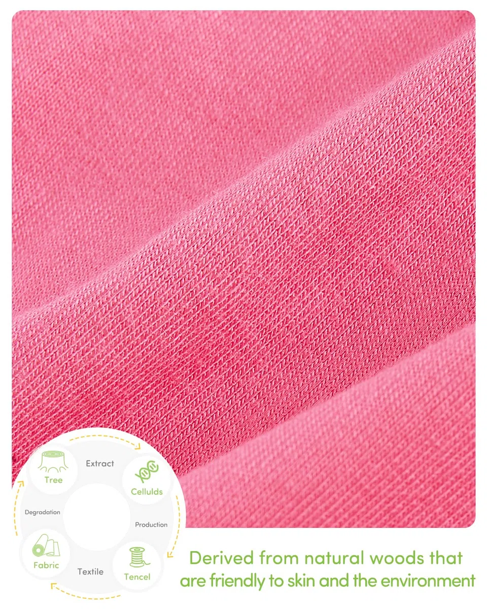 Domee Leggings 3/4 Pantaloni Corti Estivi Bambina Pacco da 4