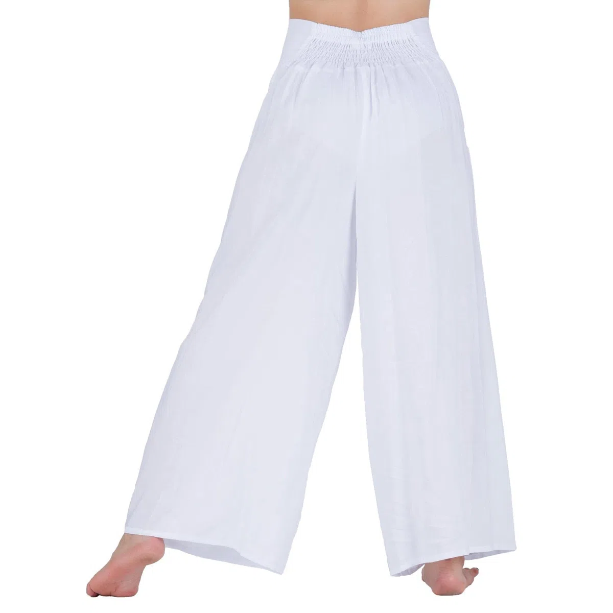 Lofbaz Palazzo con Gamba a Fessura per Donna Pantaloni Yoga maternità fluidi