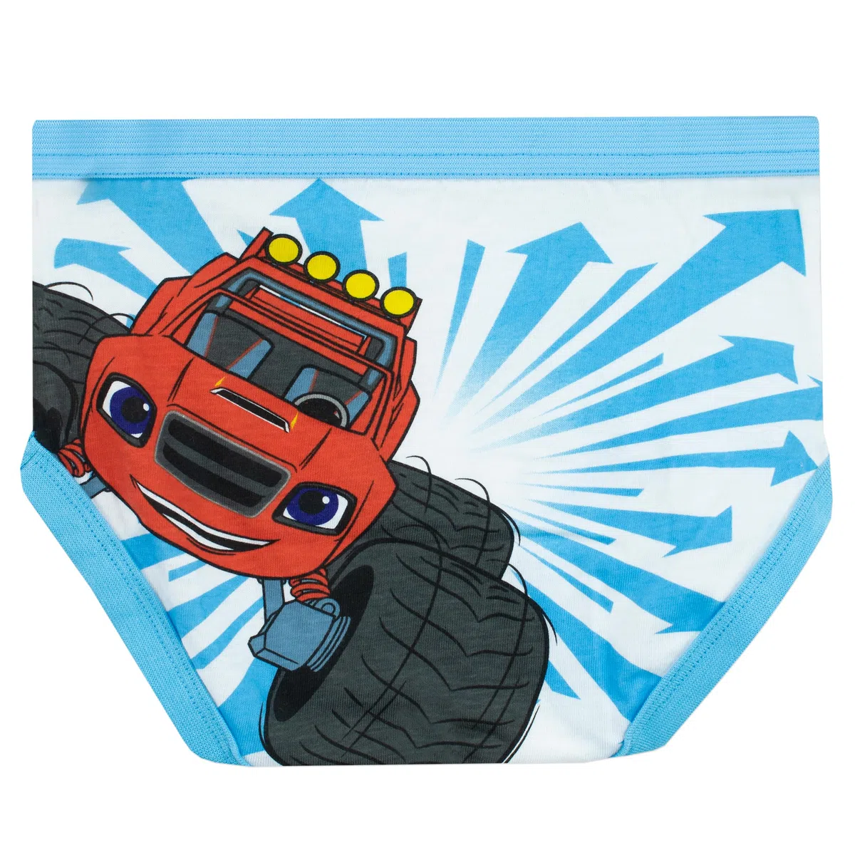 Blaze Confezione da 5 biancheria intima per ragazzi And The Monster Machines | Slip da ragazzo Monster Trucks in confezione multipla | Età da 18 mesi a 8 anni