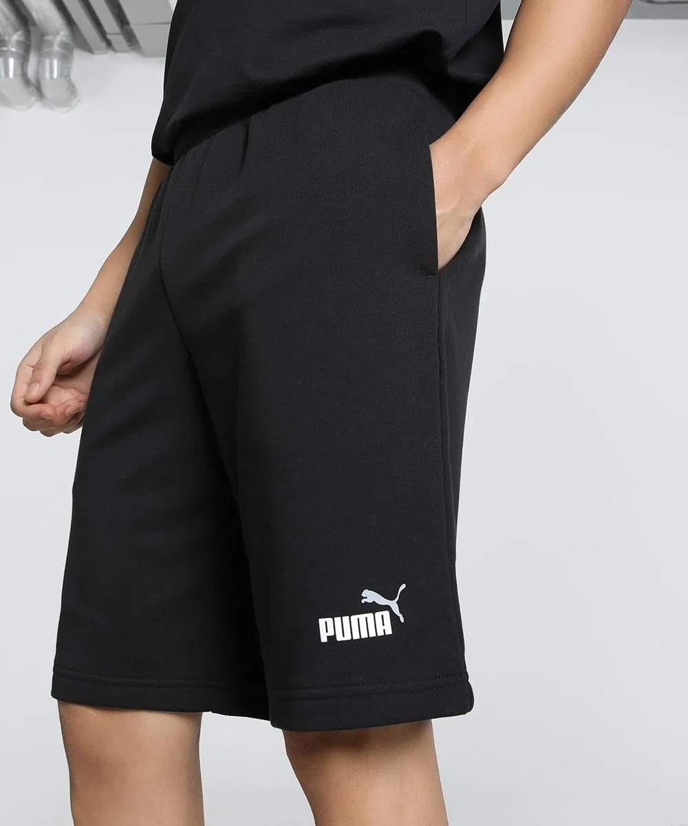 PUMA - Ess 2 Color No. 1 Logo Shorts 10" TR, Pantaloncini in Maglia Uomo
