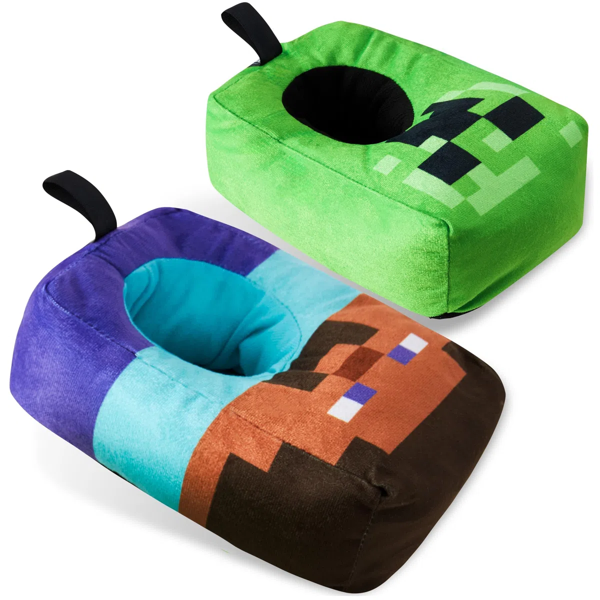 MINECRAFT Ciabatte Bambino, Accogliente Creeper Casa Scarpe - Regalo Ragazzo