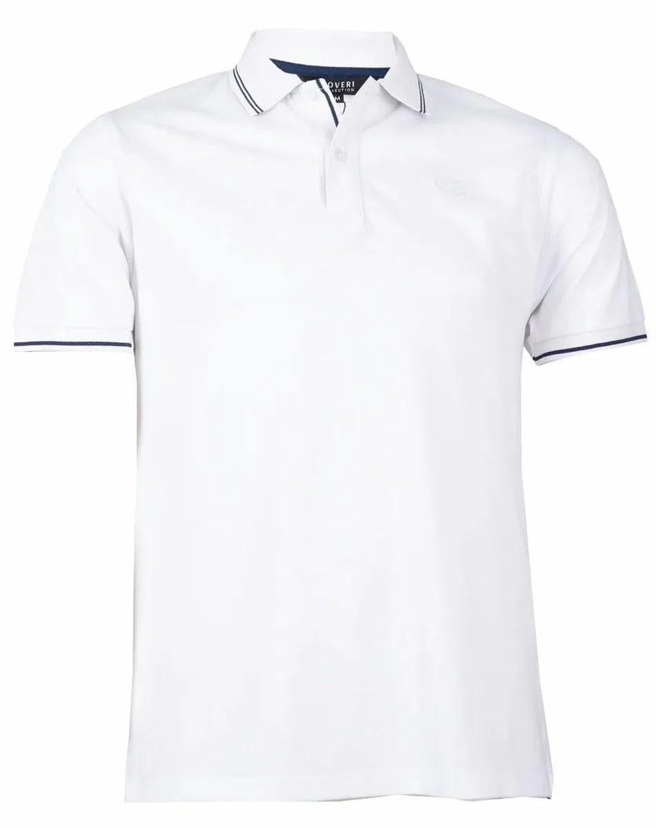 Enrico Coveri Polo Uomo Manica Corta Cotone Piquet Polo Uomo Sportiva - t-Shirt Uomo