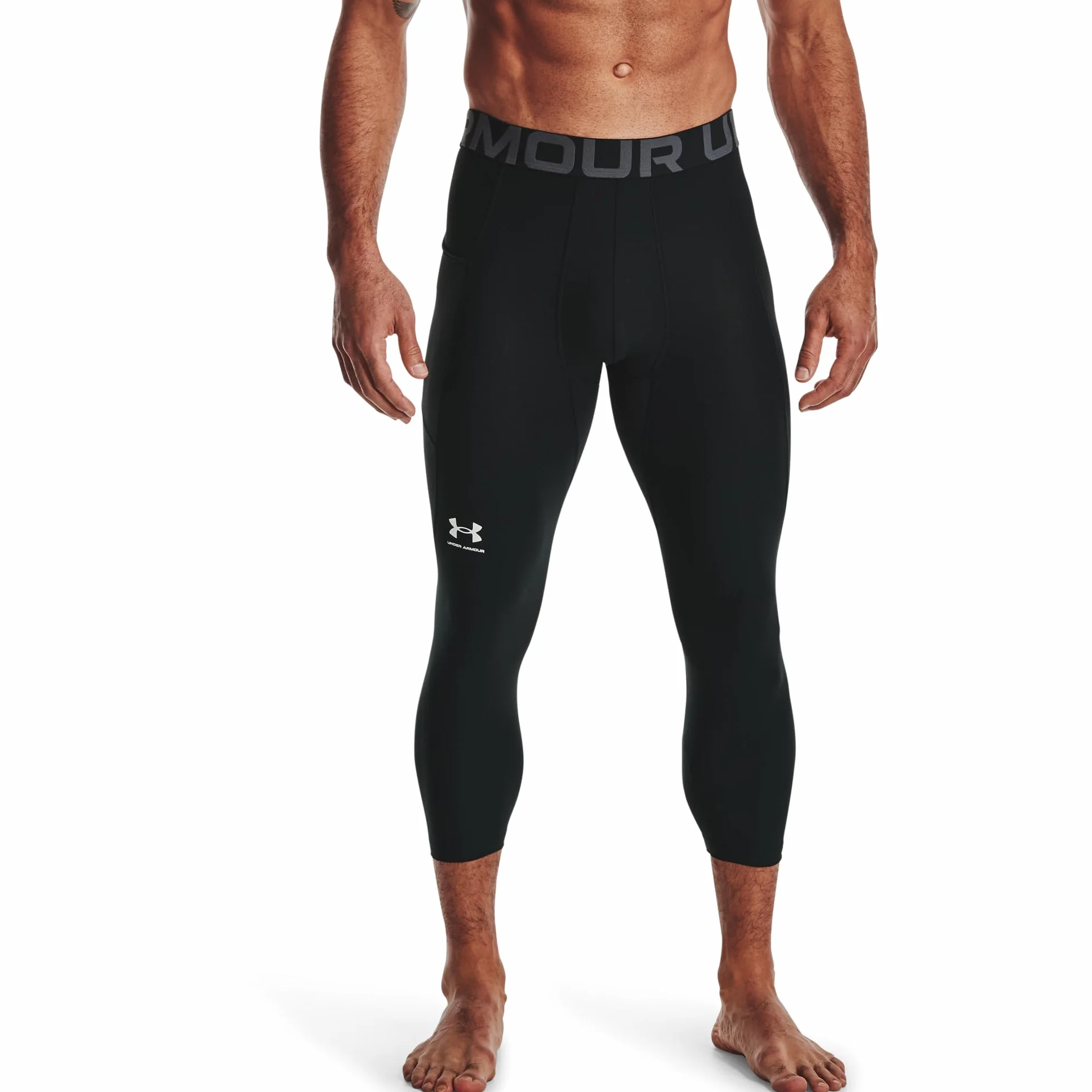 Under Armour: Pantalone da Fitness da Uomo, Lunghezza 3/4, HG Comp