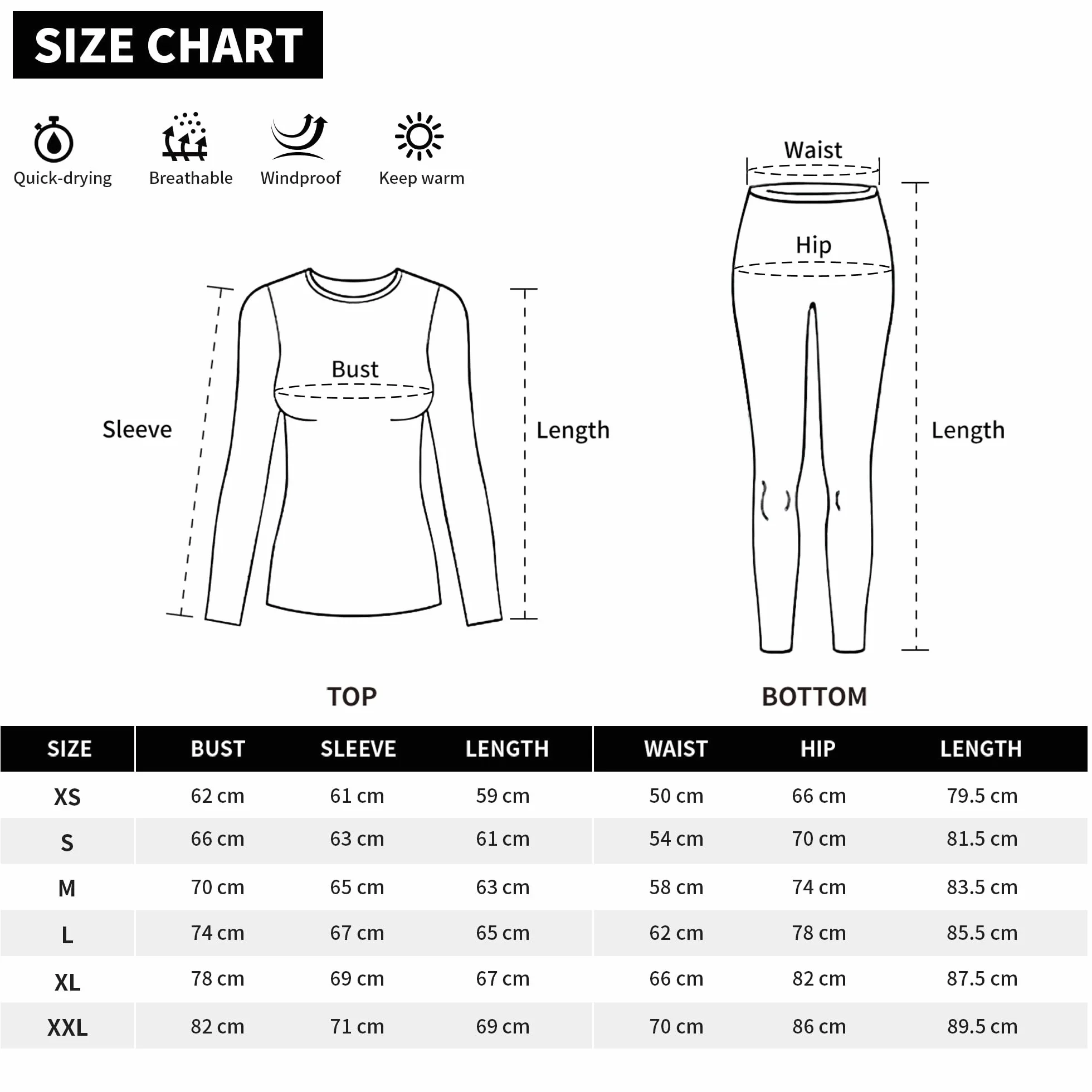 EIISSION Intimo Termico Donna Manica Lunga Invernali Maglia Leggins Pantaloni Termici Completo Sportivo Sci Tuta Intera Biancheria Termica Vestiti Sottomaglia Termiche