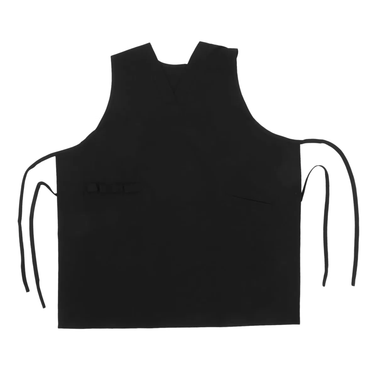 PRETYZOOM Grembiule Scollo a V Senza Maniche Con Rete Traspirante Tasche Frontali Leggero Grembiule Da Parrucchiere Professionale Abbigliamento Da Lavoro Uomo 31.50X25.59 Pollici