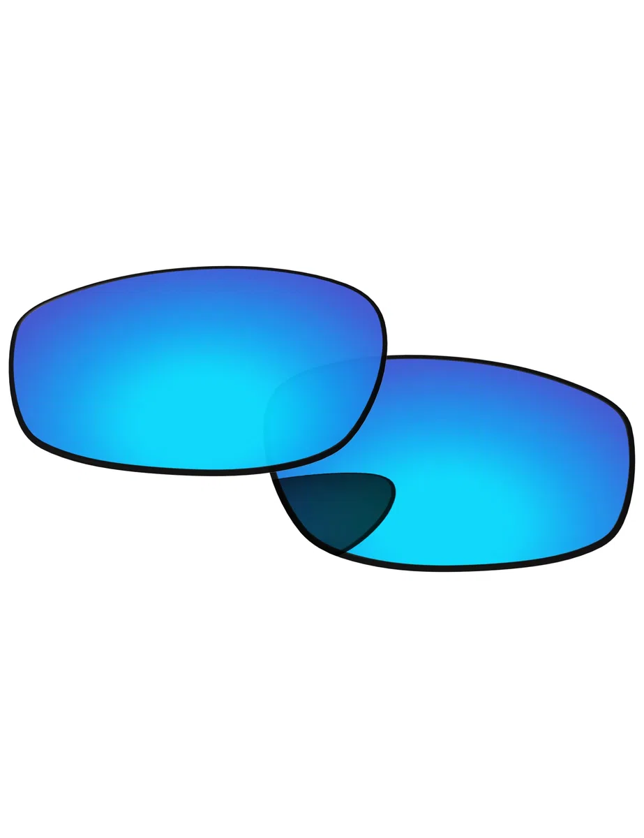 Lenti di ricambio per occhiali da sole Oakley Straight Jacket 2007, blu ghiaccio, non polarizzate