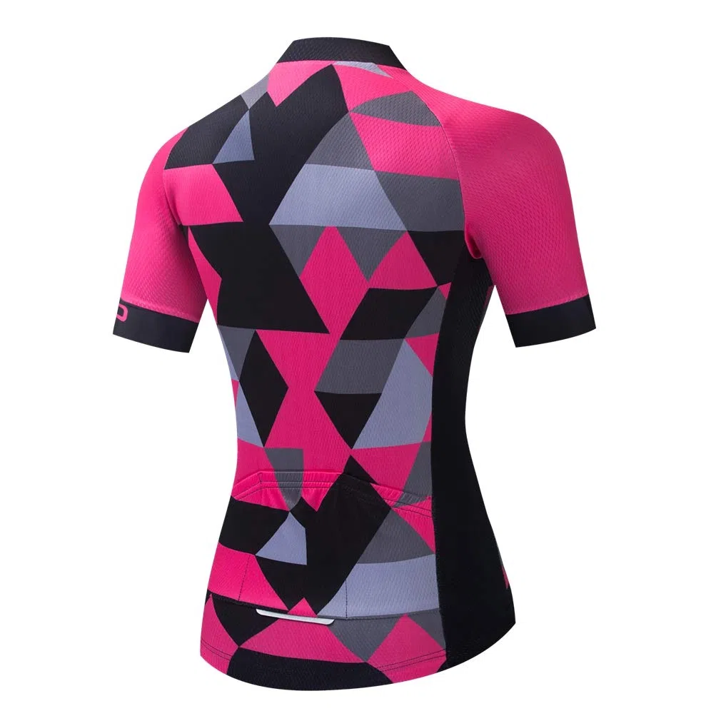 Maglia da ciclismo estiva da donna, per ciclismo su strada, mountain bike, top