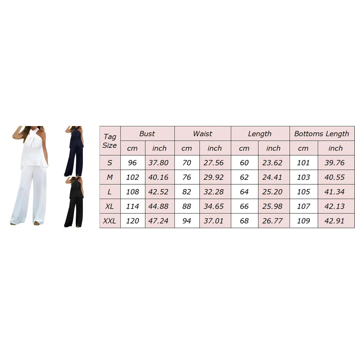 MJGkhiy Tuta da Cerimonia Donna Eleganti Senza Maniche Camicia + Pantaloni Set Trasparente Larghi Curvy Completo Abito da Sera in 2 Pezzi Completo Cerimonia Donna Curvy