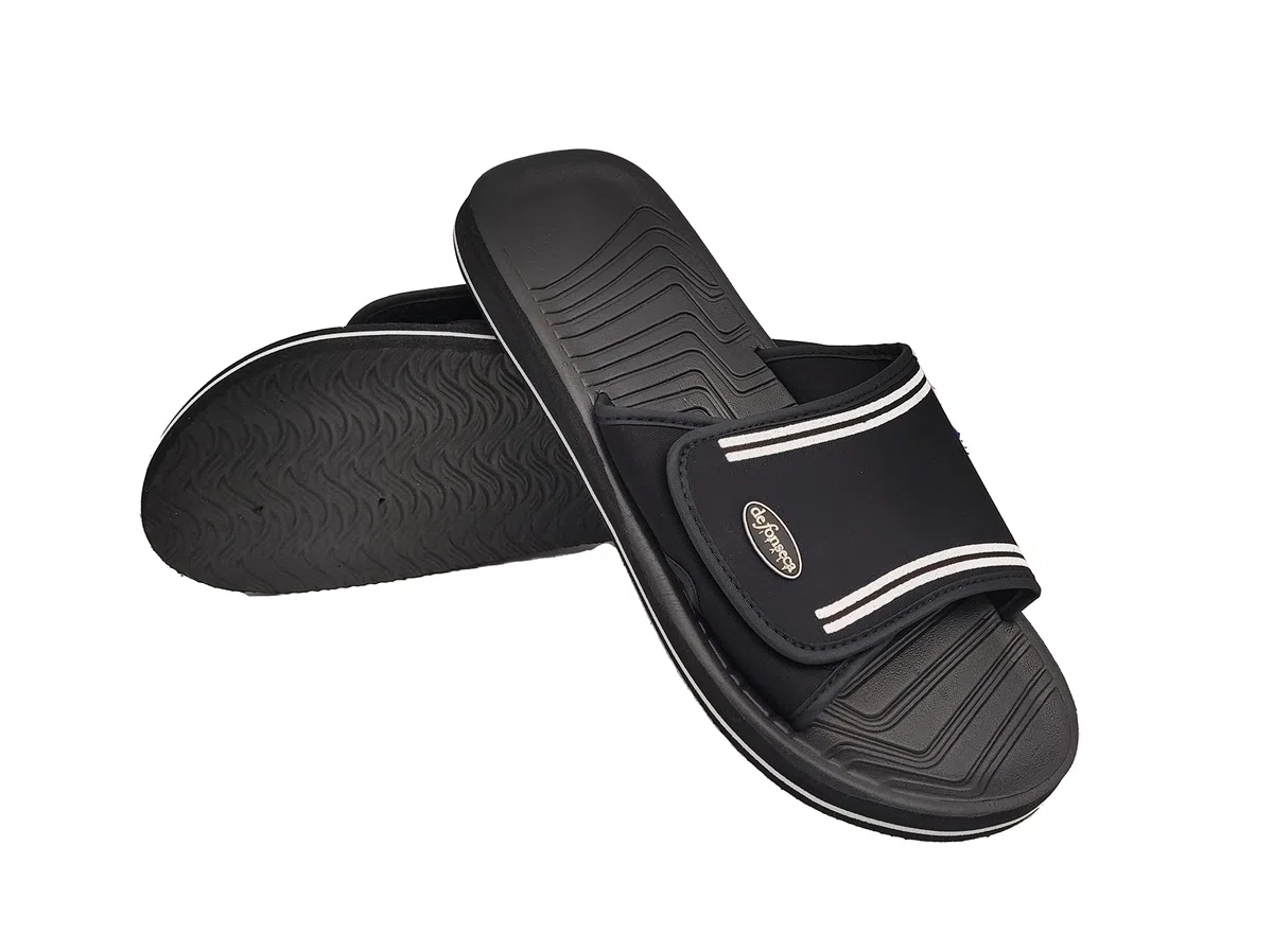 DeFonseca Classiche Ciabatte Uomo Pantofole Extra Light e Fondo AntiGraffio Slippers da Casa, Mare e Giardino